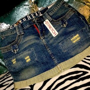 New w/tags Jean Skirt